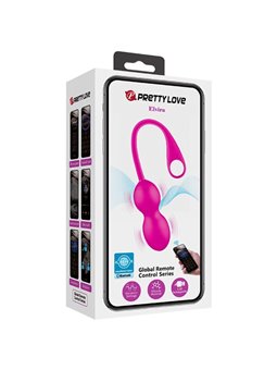 Pretty Love - Elvira Pink Rechargeable Vibrating Balls