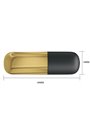 Pretty Love - Vibratore Bullet Ricaricabile Dorato