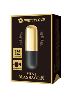 Pretty Love - Vibratore Bullet Ricaricabile Dorato