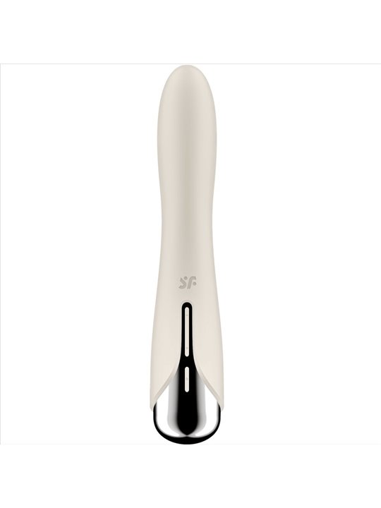 Satisfyer - Spinning Vibe 1 G-Spot Beige Rotator Vibrator
