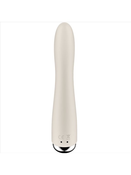 Satisfyer - Spinning Vibe 1 G-Spot Beige Rotator Vibrator