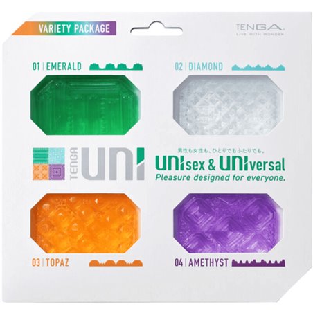 Tenga - Confezione 4 Ditali Masturbatori Uni (4 Colori)
