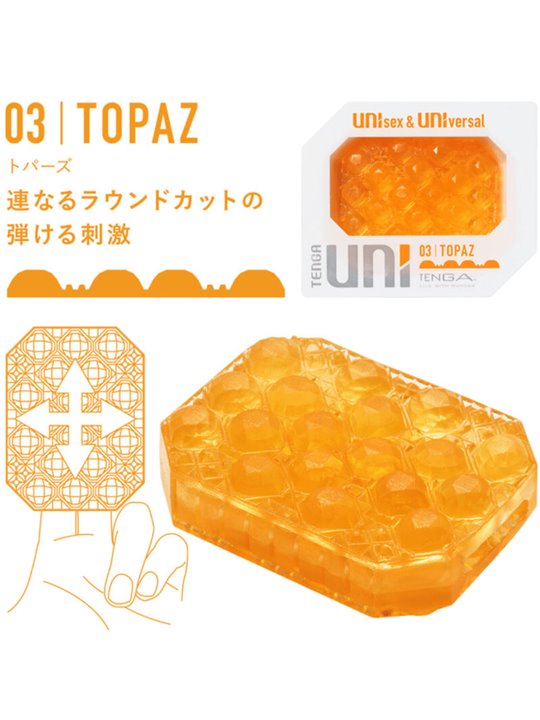 Tenga - Confezione 4 Ditali Masturbatori Uni (4 Colori)