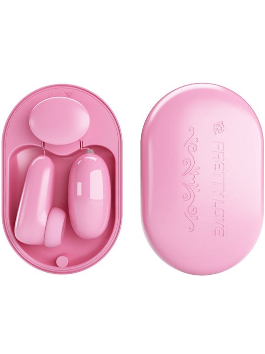 Pretty Love - Magic Box Vibrating Bullet & Pink Stimulator