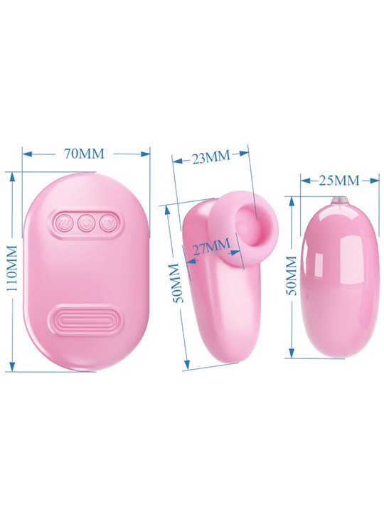 Pretty Love - Proiettile Vibrante Magic Box e Stimolatore Rosa