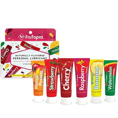 Id Frutopia - Assorted Lubricant 5 Pack 12 ML