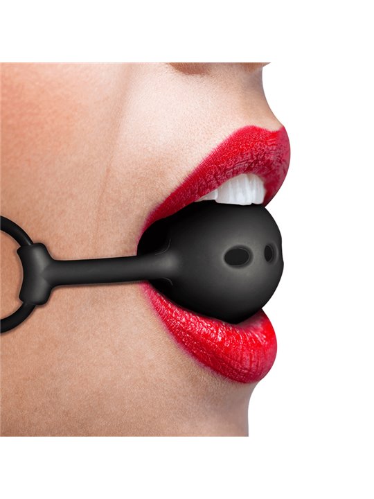 Fetish Submissive Bondage - Ball Gag in Silicone Traspirante