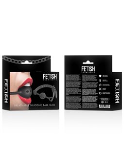 Fetish Submissive Bondage - Ball Gag in Silicone Traspirante