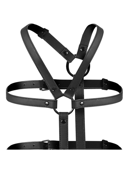 Fetish Submissive Bondage - Imbracatura Regolabile Torso e Braccia