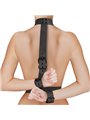 Fetish Submissive Bondage - Collar & Wrist Cuffs Body Restraint Set