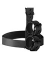 Fetish Submissive Bondage - Collar & Wrist Cuffs Body Restraint Set