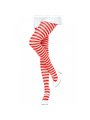 Leg Avenue - White/Red Striped Tights