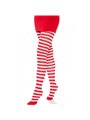 Leg Avenue - White/Red Striped Tights