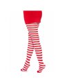 Leg Avenue - White/Red Striped Tights