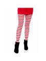 Leg Avenue - White/Red Striped Tights