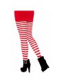 Leg Avenue - White/Red Striped Tights