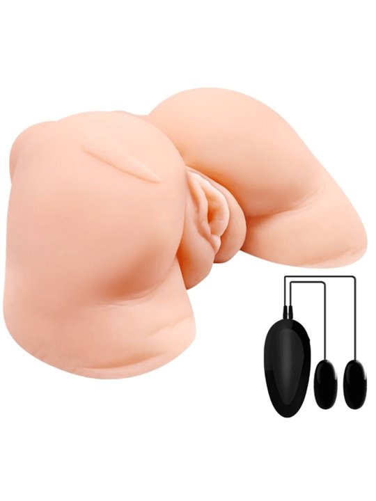 Crazy Bull Julie - Masturbatore Vibrante Busto con Ano e Vagina Realistici