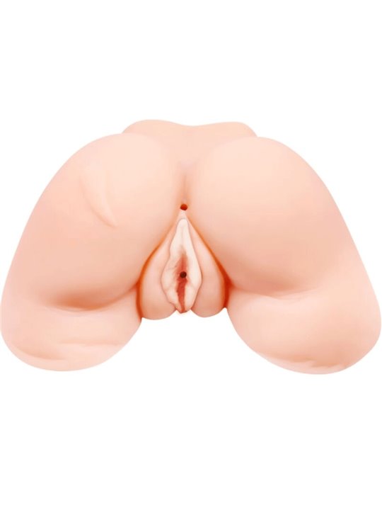 Crazy Bull Julie - Masturbatore Vibrante Busto con Ano e Vagina Realistici