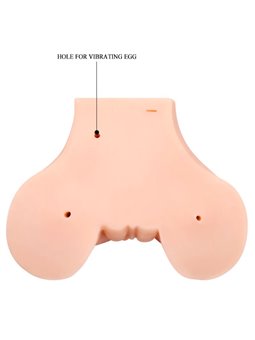 Crazy Bull Julie - Masturbatore Vibrante Busto con Ano e Vagina Realistici