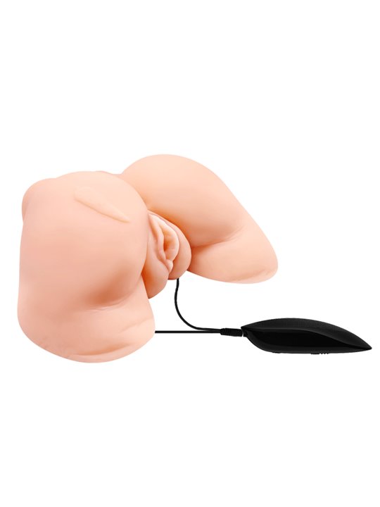 Crazy Bull Julie - Masturbatore Vibrante Busto con Ano e Vagina Realistici