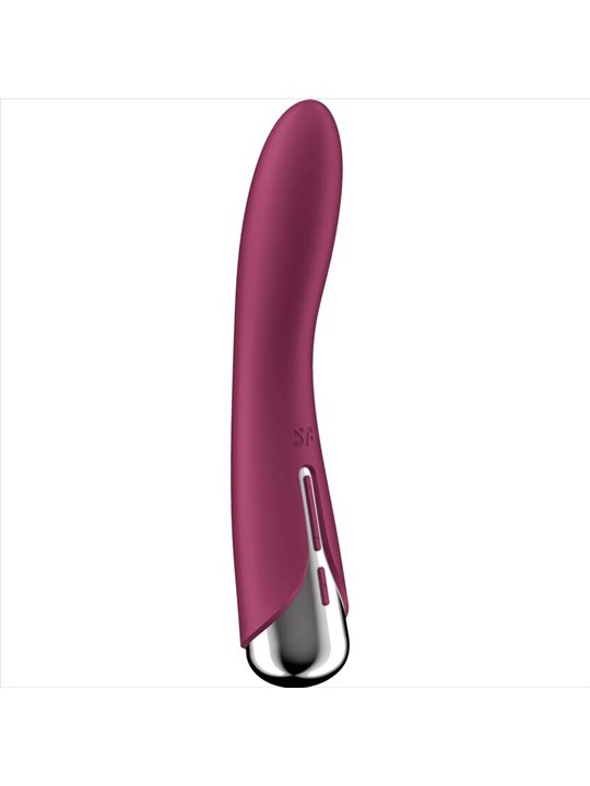 Satisfyer - Spinning Vibe 1 G-Spot Rotator Vibrator Red