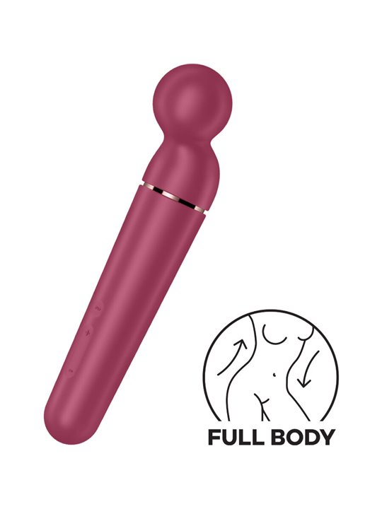 Satisfyer - Planet Wand-Er Vibrator Massager Berry