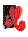 Mia - Selena Stimulator Vibrating + Tapping Red