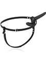 Fetish Submissive - Vibratore Doppio Indossabile Double Vibrator Strap-On Black