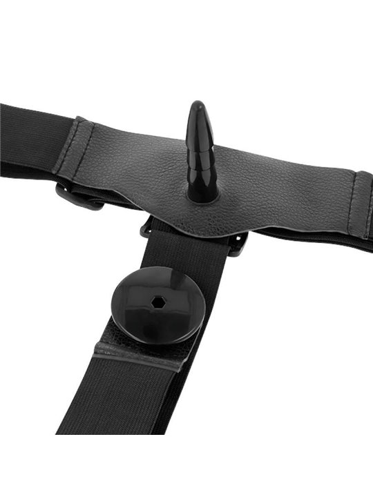 Harness Attraction - Rodney Double Penetraci N Vibrator 18 X 3.5Cm