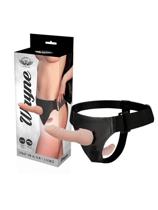 Harness Attraction - Wayne Double Penetraci N 16.5 X 3.5Cm