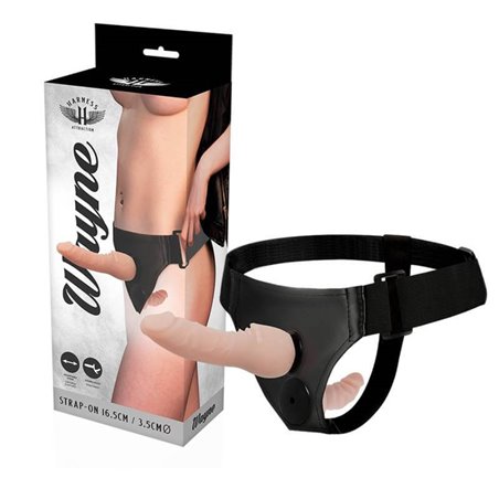 Harness Attraction - Wayne Double Penetraci N 16.5 X 3.5Cm