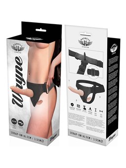 Harness Attraction - Wayne Double Penetraci N 16.5 X 3.5Cm