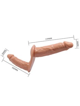 Baile - Ultra Passionate Double Dildos with Harness