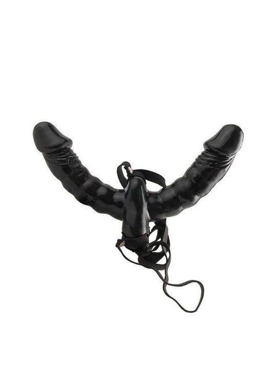 Fetish Fantasy Series - Vibrating Double Delight Strap-On.