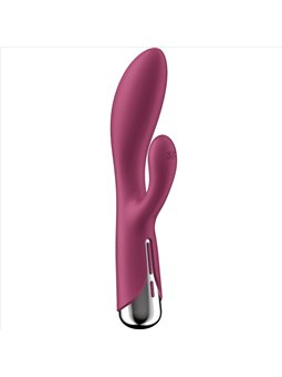 Satisfyer - Spinning Rabbit 1 Vibratore Clitorideo e Punto G Rosso