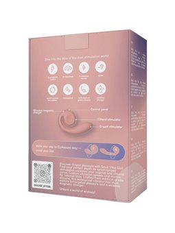 Snail Vibe - Gizi Dual Stimolatore Clitorideo e Punto G Rosa