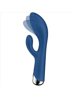 Satisfyer - Spinning Rabbit 1 Vibratore Clitorideo e Punto G Blu