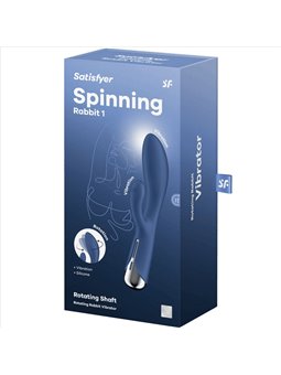 Satisfyer - Spinning Rabbit 1 Vibratore Clitorideo e Punto G Blu