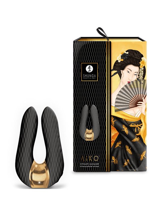 Shunga - Aiko Intimate Massager Black