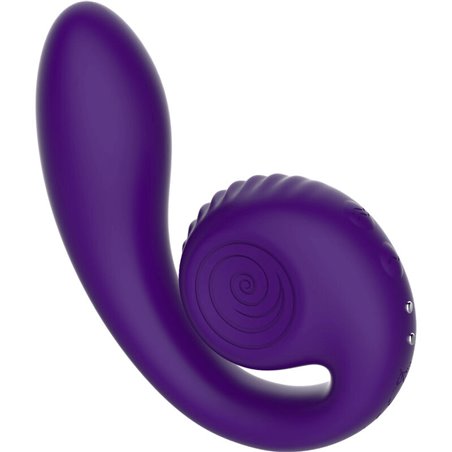 Snail Vibe - Gizi Dual Stimolatore Clitorideo e Punto G Viola
