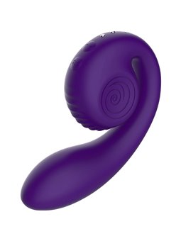 Snail Vibe - Gizi Dual Stimolatore Clitorideo e Punto G Viola