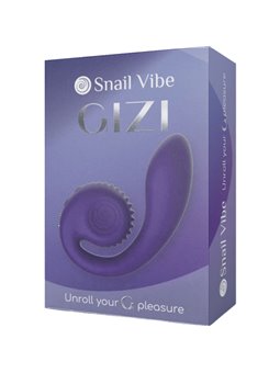 Snail Vibe - Gizi Dual Stimolatore Clitorideo e Punto G Viola