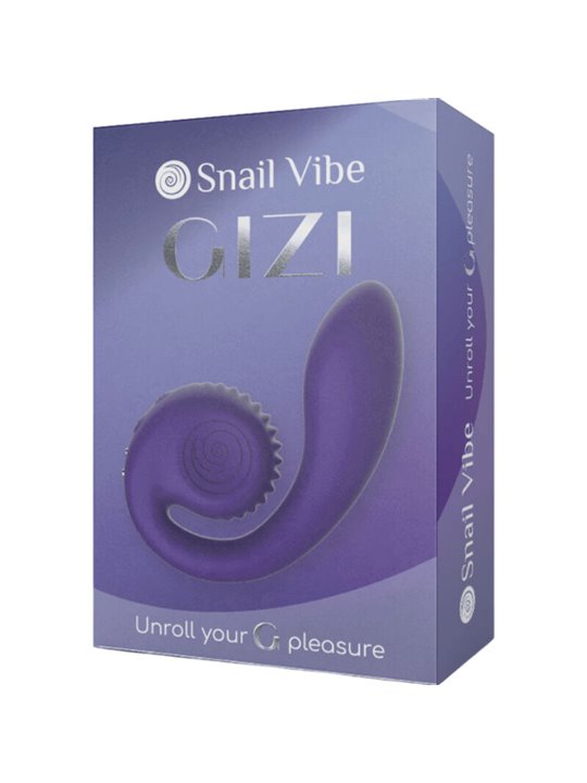 Snail Vibe - Gizi Dual Stimolatore Clitorideo e Punto G Viola