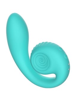 Snail Vibe - Gizi Dual Stimolatore Clitorideo e Punto G Turchese