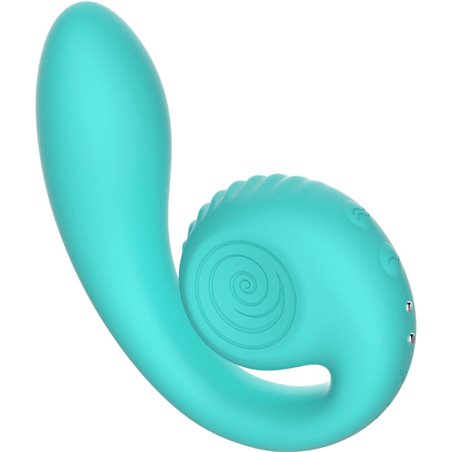 Snail Vibe - Gizi Dual Stimolatore Clitorideo e Punto G Turchese