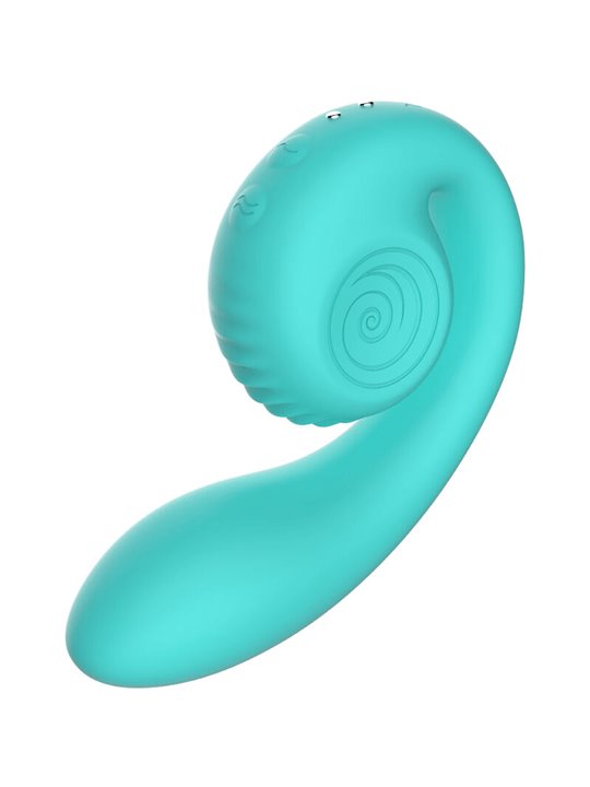 Snail Vibe - Gizi Dual Stimolatore Clitorideo e Punto G Turchese