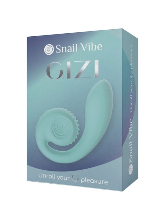 Snail Vibe - Gizi Dual Stimolatore Clitorideo e Punto G Turchese