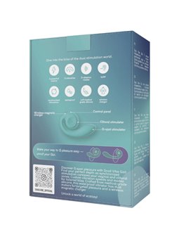 Snail Vibe - Gizi Dual Stimolatore Clitorideo e Punto G Turchese