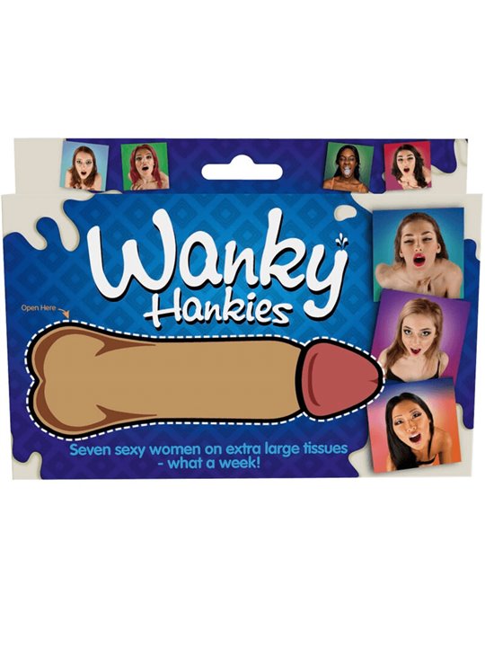 Spencer & Fleetwood - Wanky Hankies 7 Extra Large Women'S Handkerchiefs