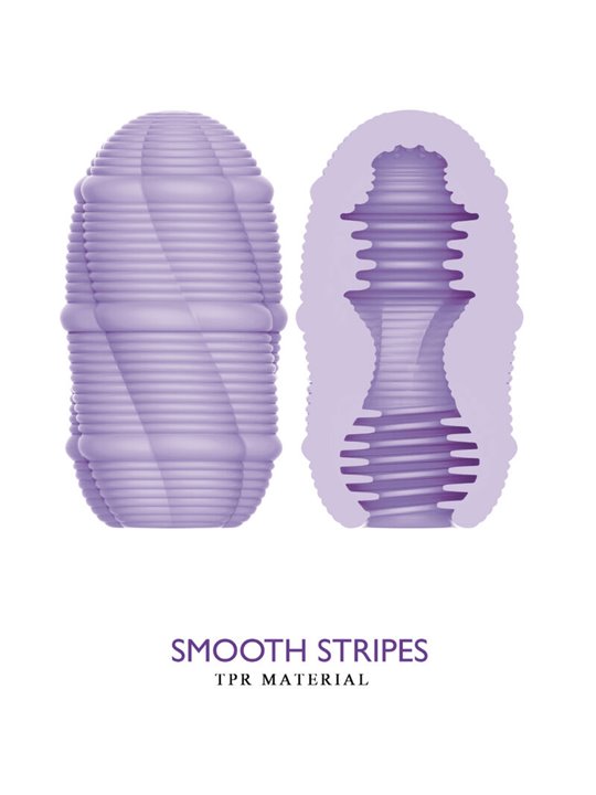 Pretty Love Smooth Stripes Cupid - Uovo Masturbatore per Uomo